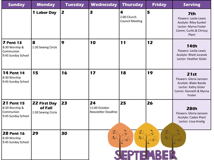 calendar